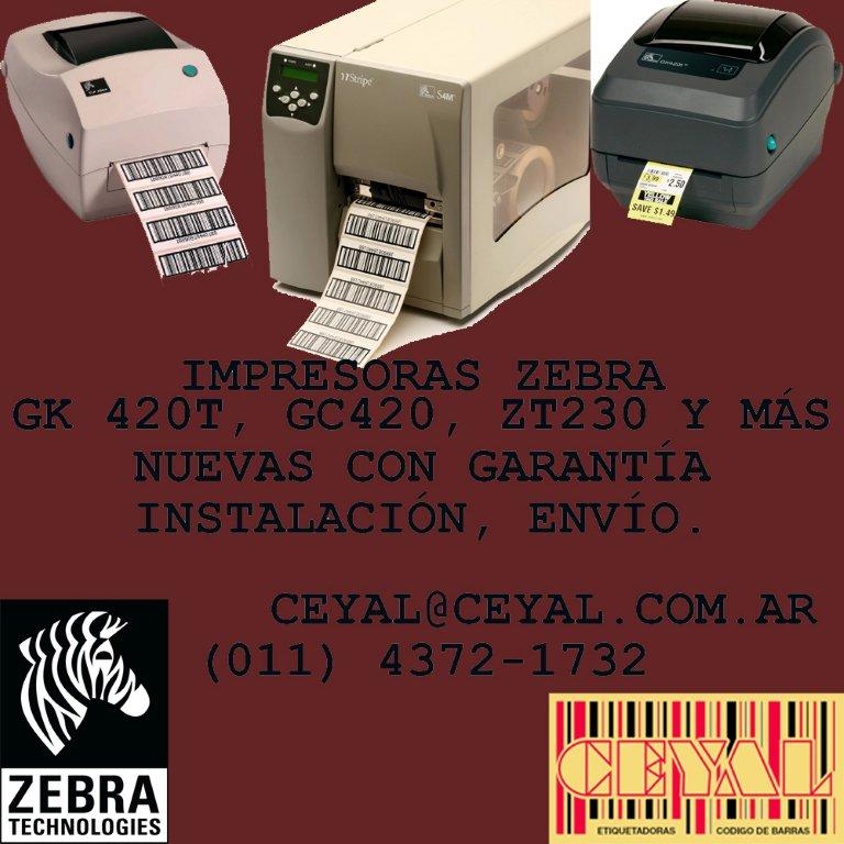 Venta de Etiquetas Zebra para Santarorio (Sta. Cruz) Arg.