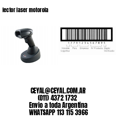 lector laser motorola