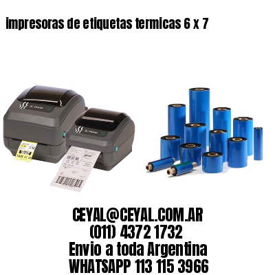 impresoras de etiquetas termicas 6 x 7