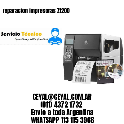 reparacion impresoras Zt200