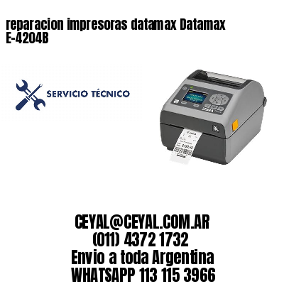 reparacion impresoras datamax Datamax E-4204B