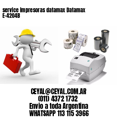 service impresoras datamax Datamax E-4204B