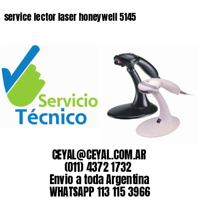service lector laser honeywell 5145