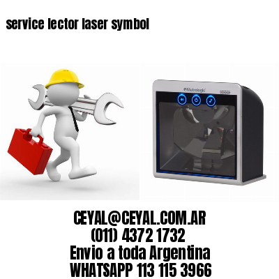 service lector laser symbol