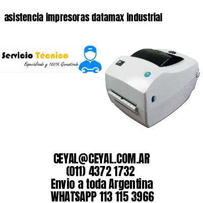 asistencia impresoras datamax industrial