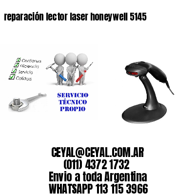 reparación lector laser honeywell 5145