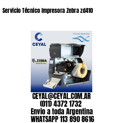 Servicio Técnico Impresora Zebra zd410