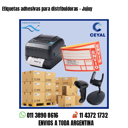 Etiquetas adhesivas para distribuidoras - Jujuy