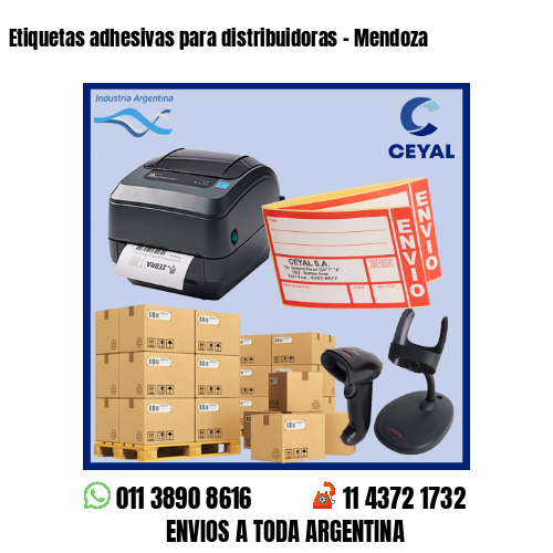 Etiquetas adhesivas para distribuidoras - Mendoza