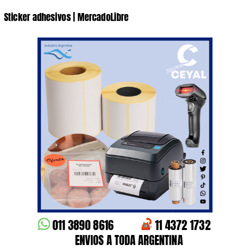 Sticker adhesivos | MercadoLibre