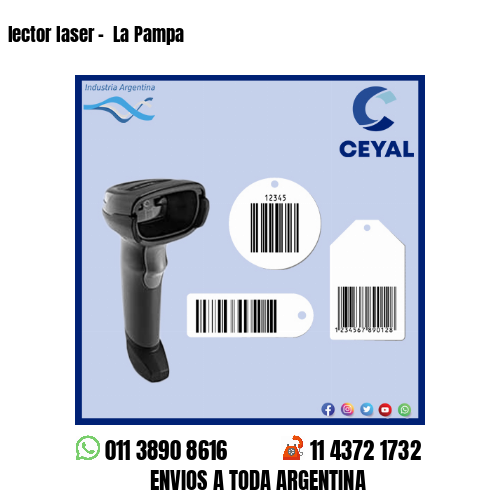 lector laser -  La Pampa