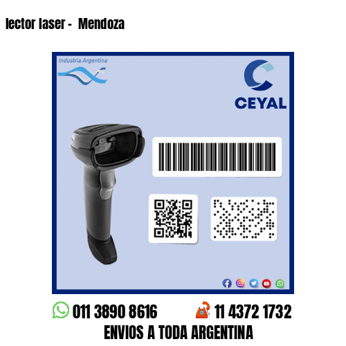 lector laser –  Mendoza
