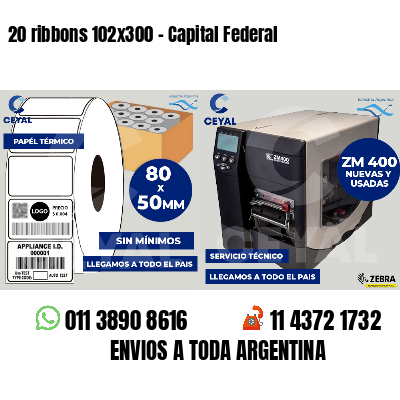 20 ribbons 102x300 - Capital Federal