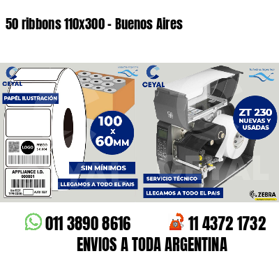 50 ribbons 110x300 - Buenos Aires