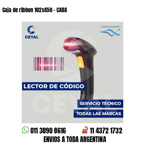Caja de ribbon 102x450 - CABA
