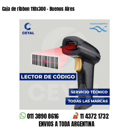 Caja de ribbon 110x300 - Buenos Aires