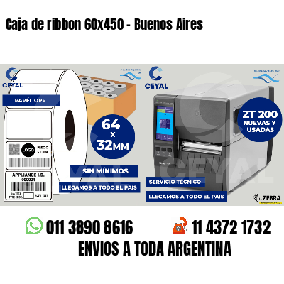 Caja de ribbon 60x450 - Buenos Aires
