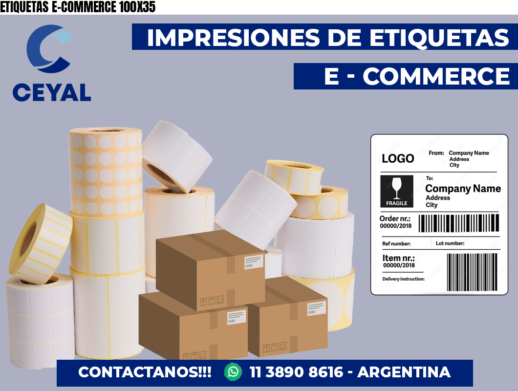 ETIQUETAS E-COMMERCE 100X35