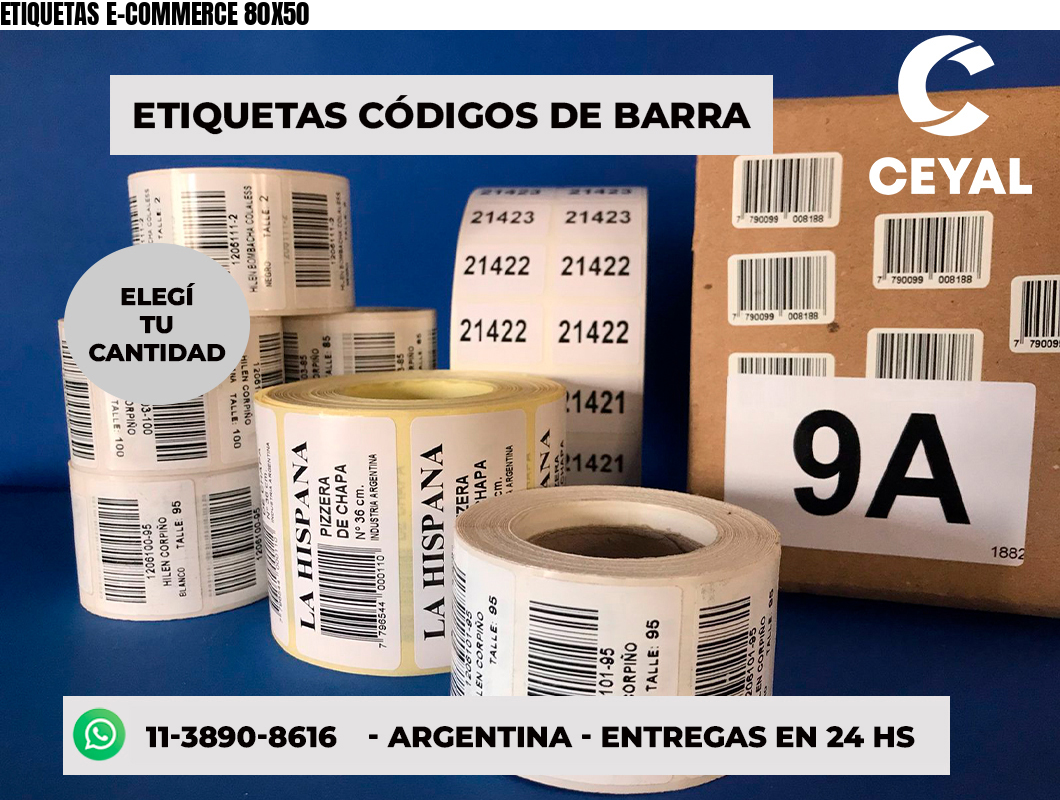 ETIQUETAS E-COMMERCE 80X50