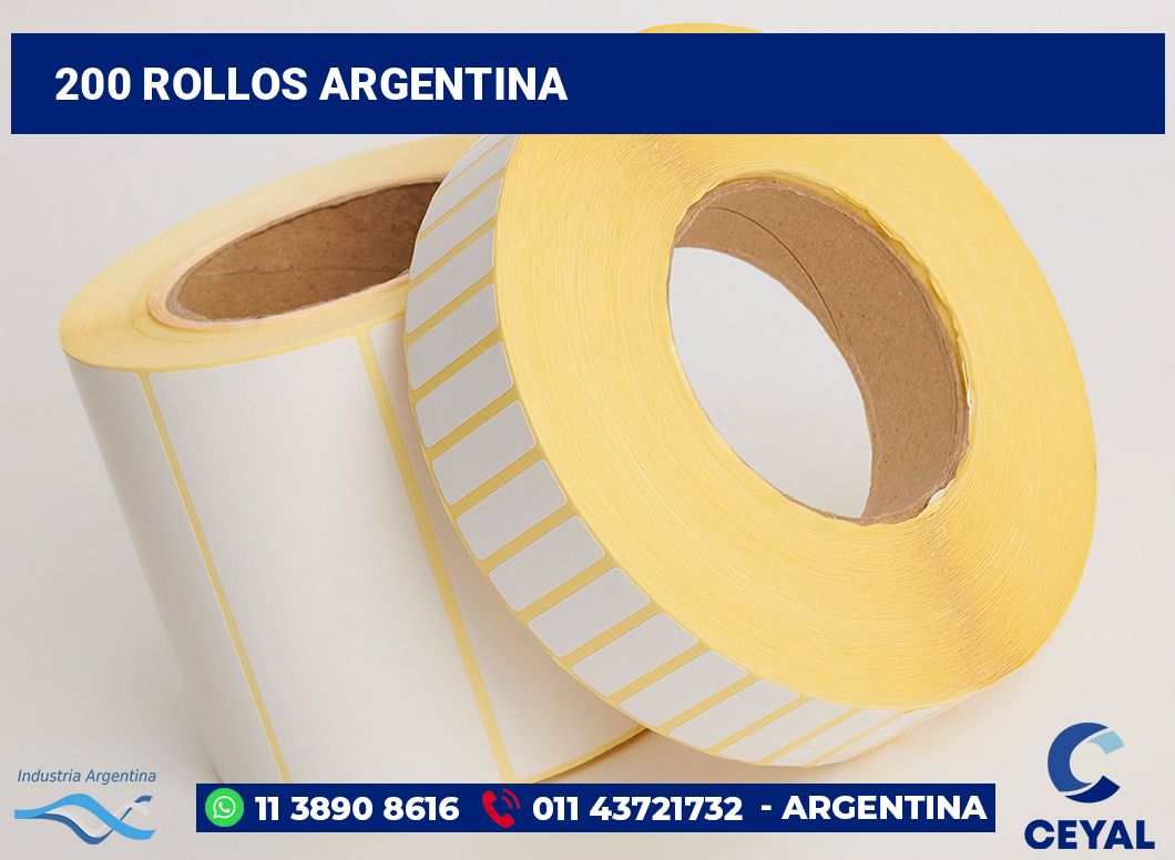 200 Rollos argentina