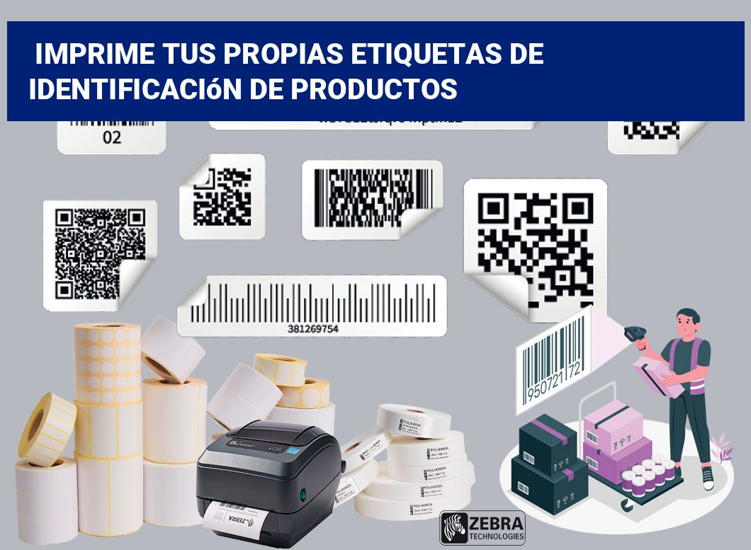 Imprime tus Propias Etiquetas de identificación de productos