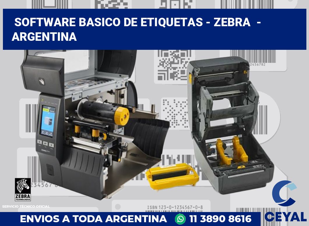 Software basico de etiquetas - Zebra  - Argentina