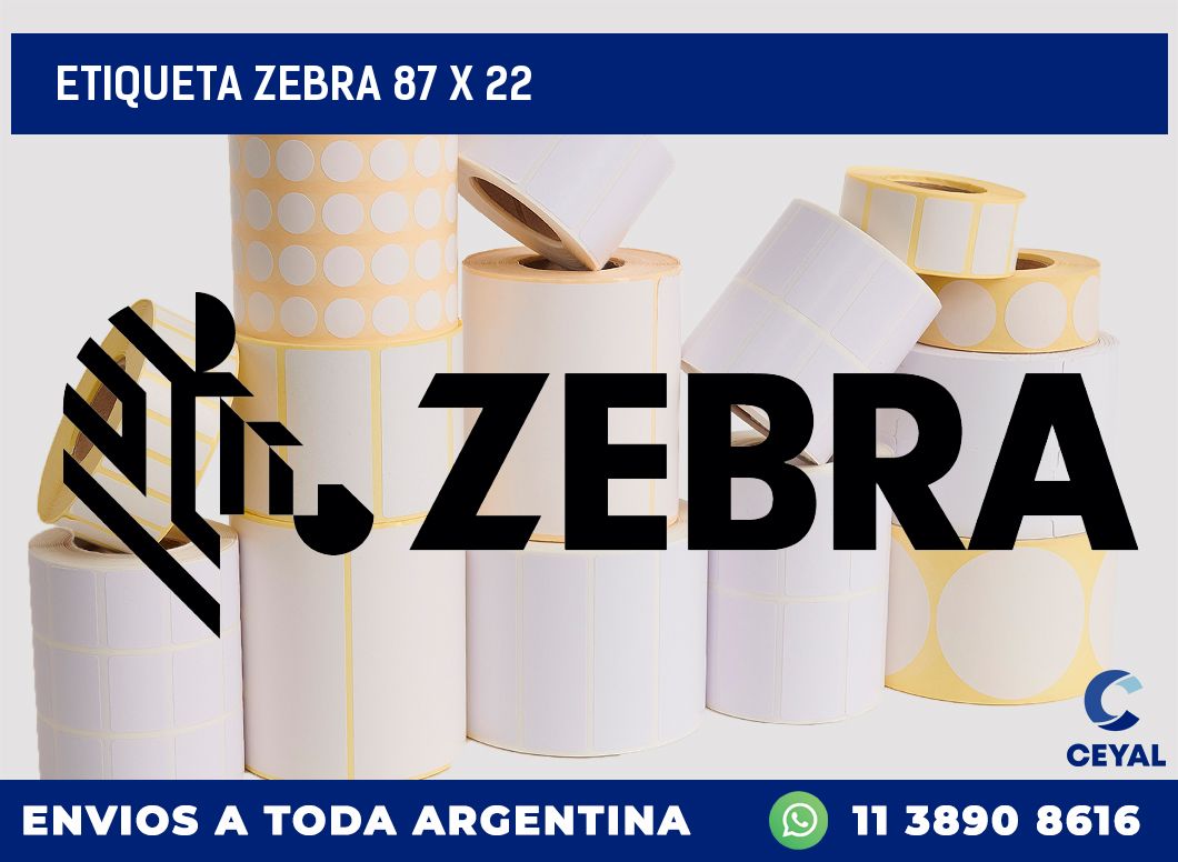 etiqueta zebra 87 x 22