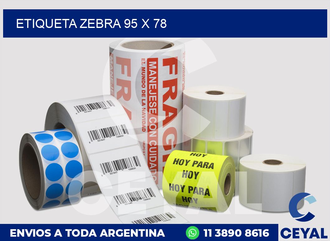 etiqueta zebra 95 x 78