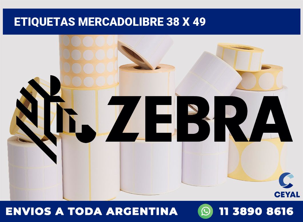 etiquetas mercadolibre 38 x 49