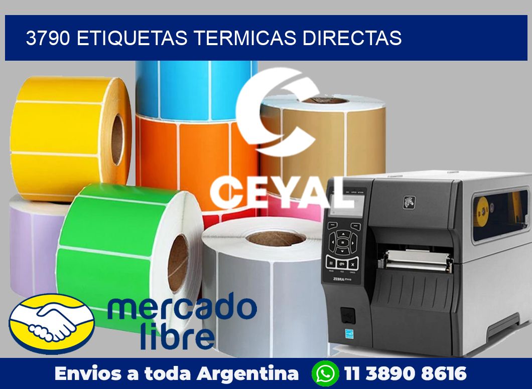 3790 Etiquetas termicas directas