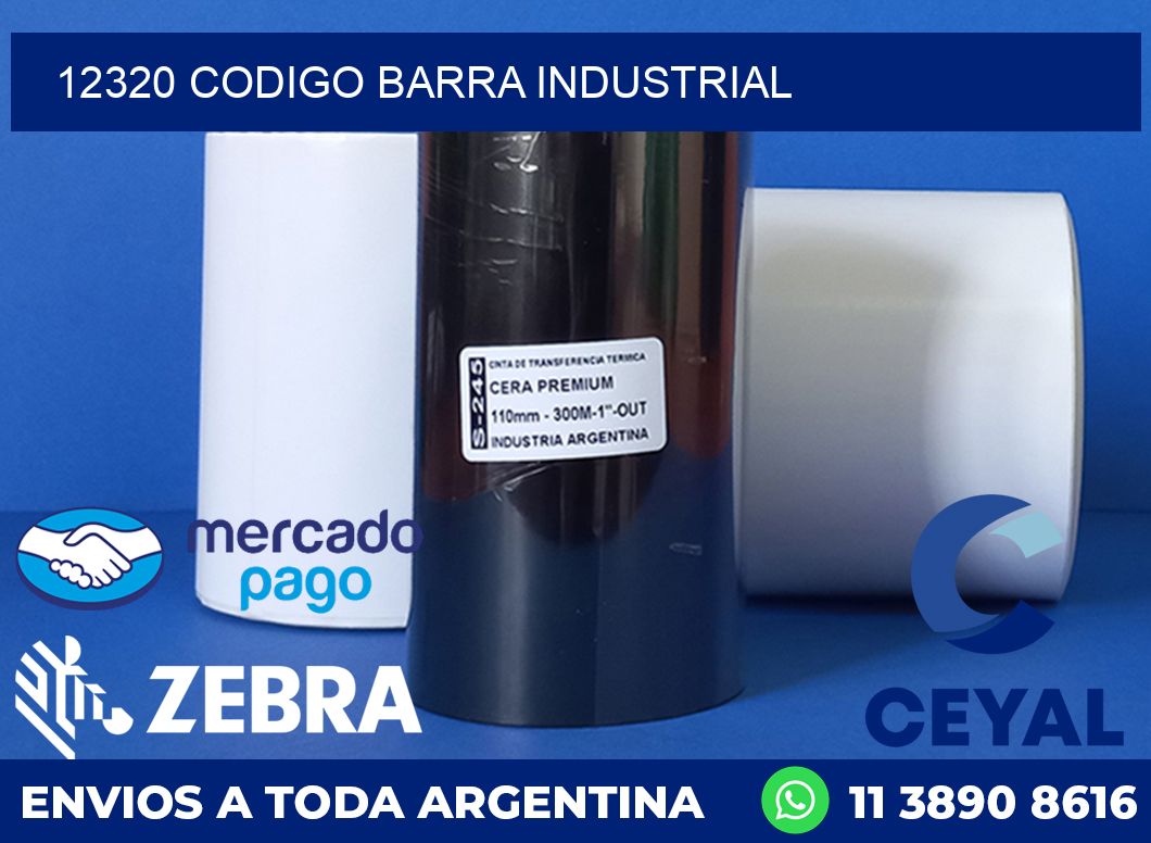 12320 CODIGO BARRA INDUSTRIAL