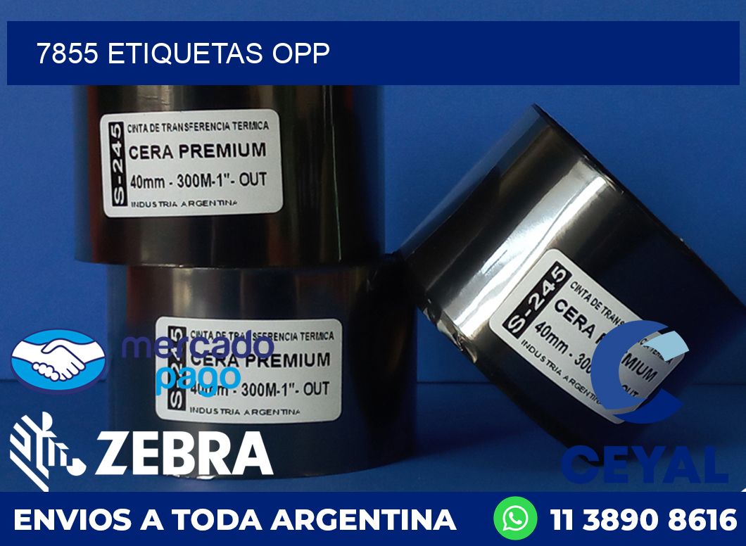 7855 ETIQUETAS OPP