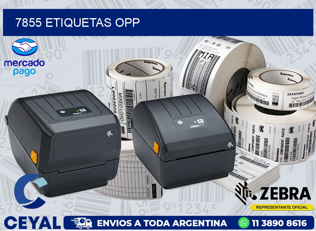 7855 ETIQUETAS OPP
