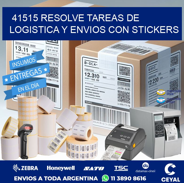 41515 RESOLVE TAREAS DE LOGISTICA Y ENVIOS CON STICKERS