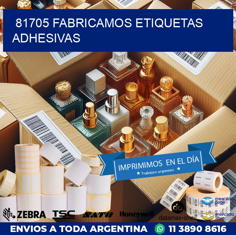 81705 FABRICAMOS ETIQUETAS ADHESIVAS
