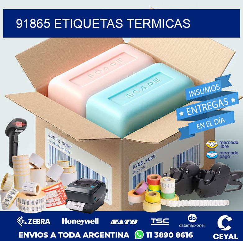 91865 ETIQUETAS TERMICAS