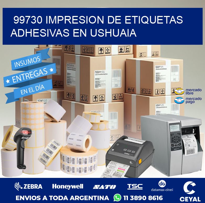 99730 IMPRESION DE ETIQUETAS ADHESIVAS EN USHUAIA