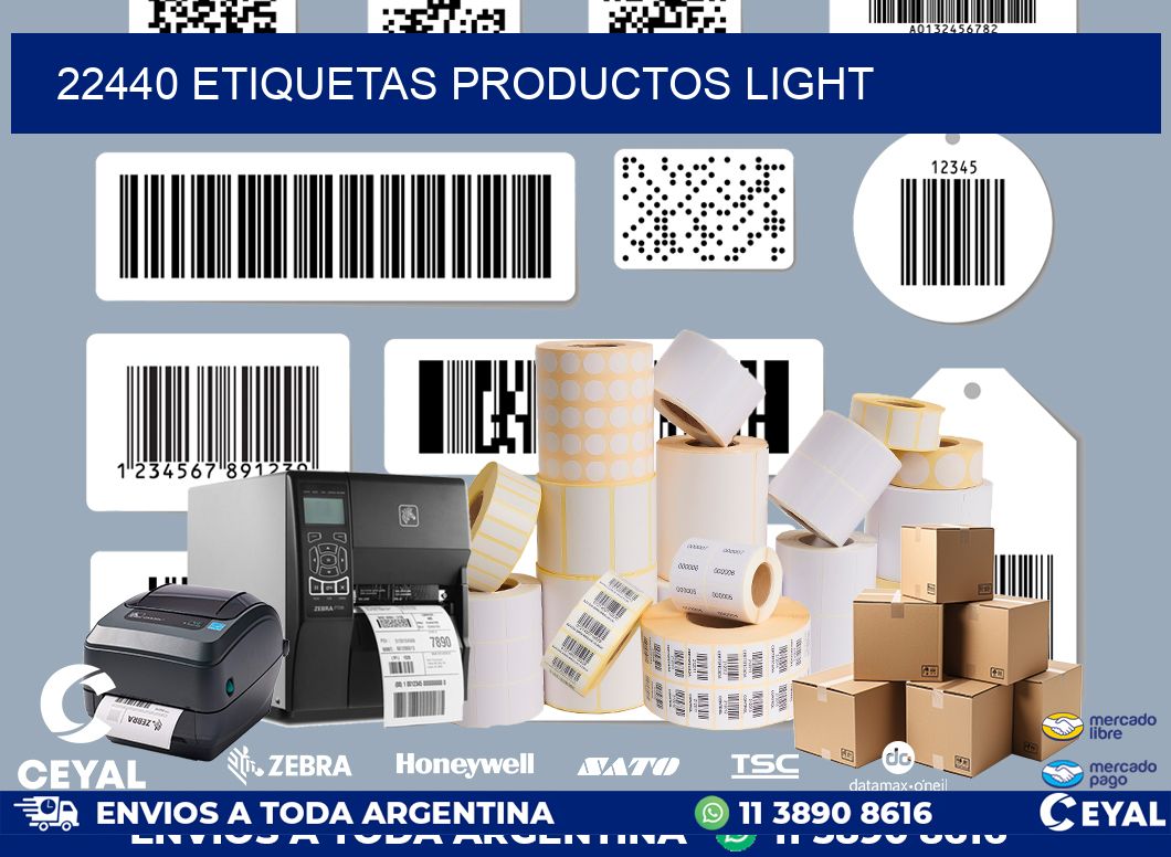 22440 etiquetas productos light