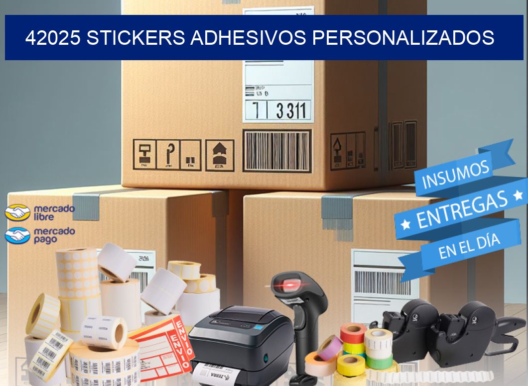 42025 stickers adhesivos personalizados