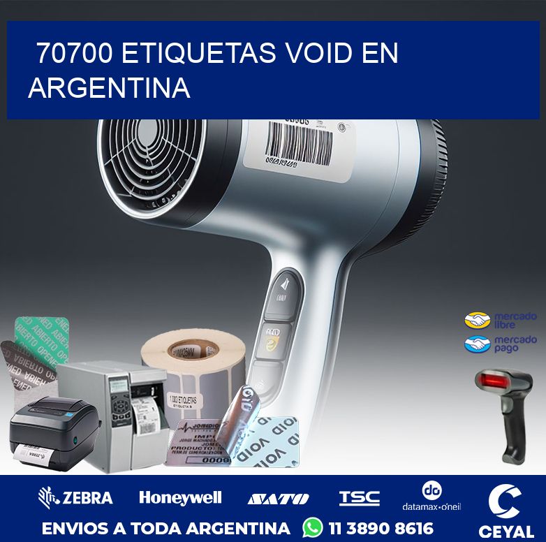 70700 ETIQUETAS VOID EN ARGENTINA