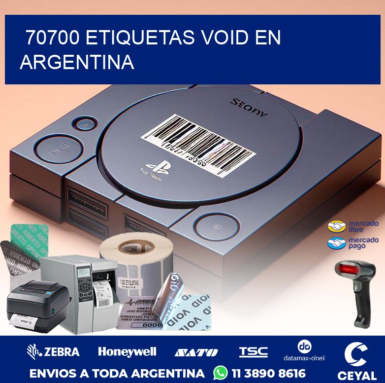 70700 ETIQUETAS VOID EN ARGENTINA