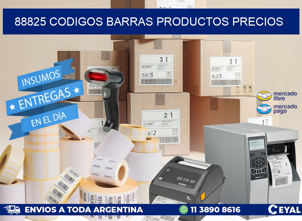 88825 CODIGOS BARRAS PRODUCTOS PRECIOS