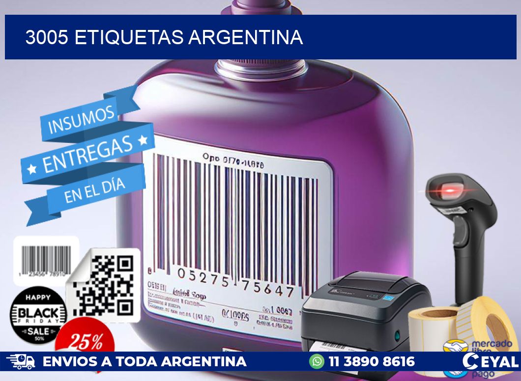 3005 ETIQUETAS ARGENTINA
