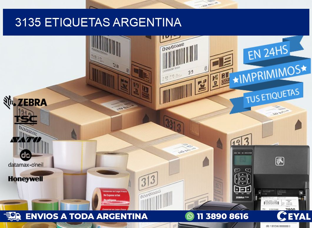 3135 ETIQUETAS ARGENTINA