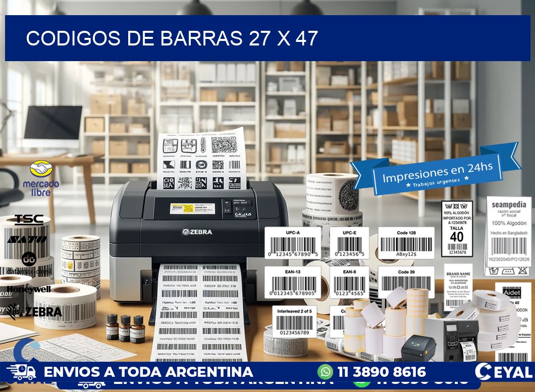 codigos de barras 27 x 47