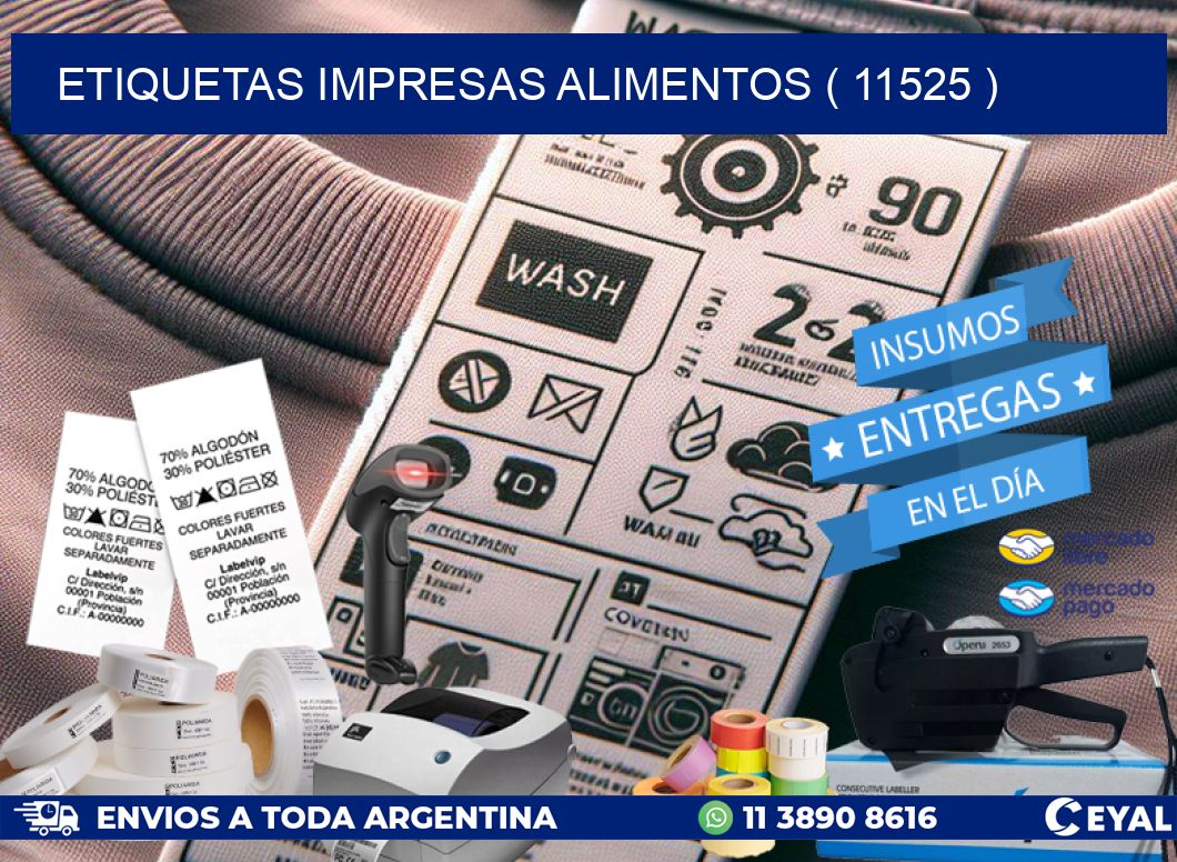 ETIQUETAS IMPRESAS ALIMENTOS ( 11525 )