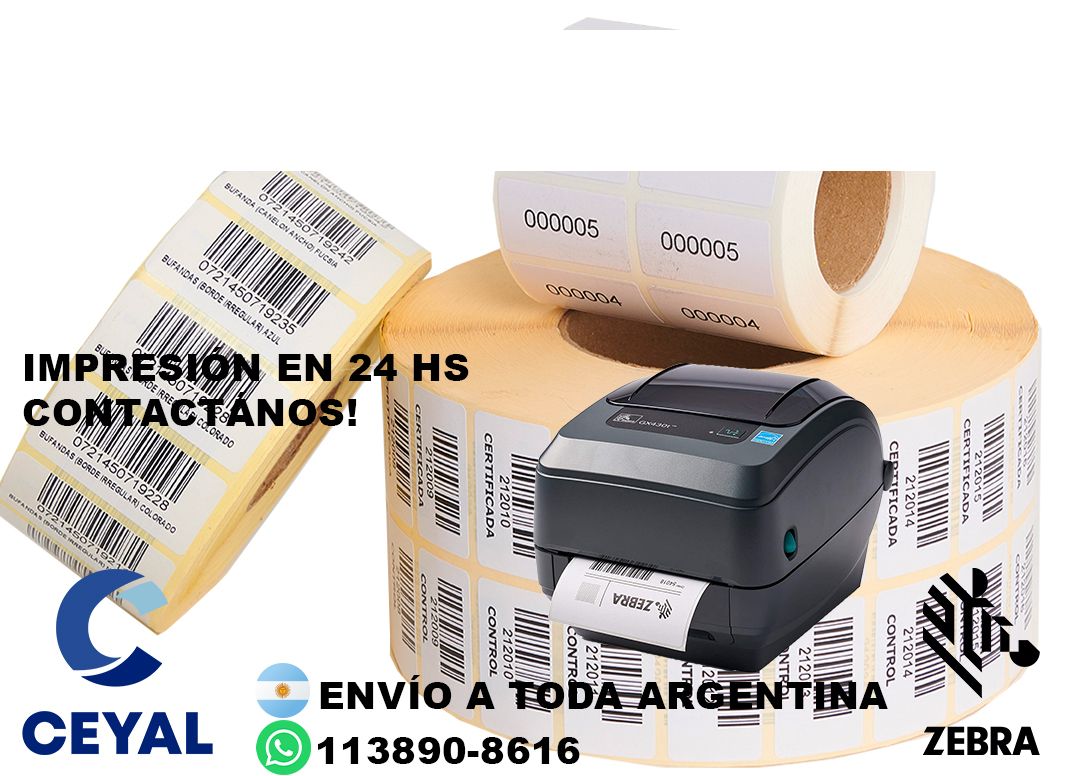 Comprar códigos de barras 73 x 70  donde están soluciones etiquetado!