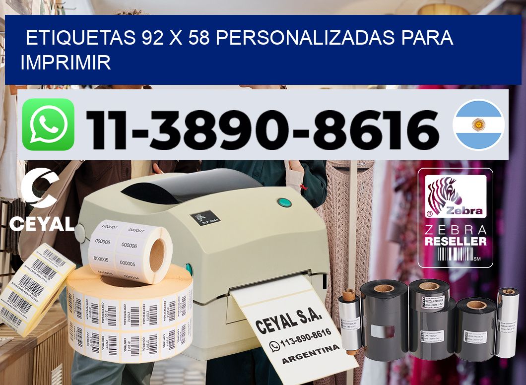 etiquetas 92 x 58 personalizadas para imprimir
