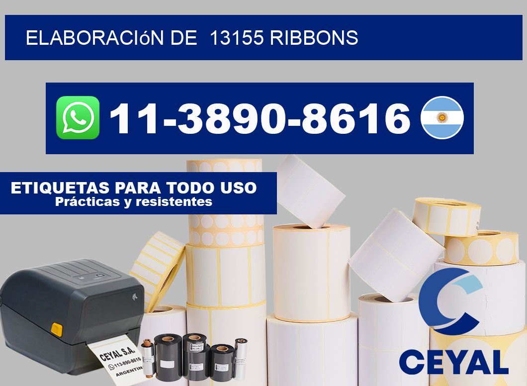 elaboración de  13155 ribbons