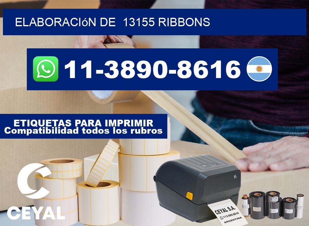 elaboración de  13155 ribbons
